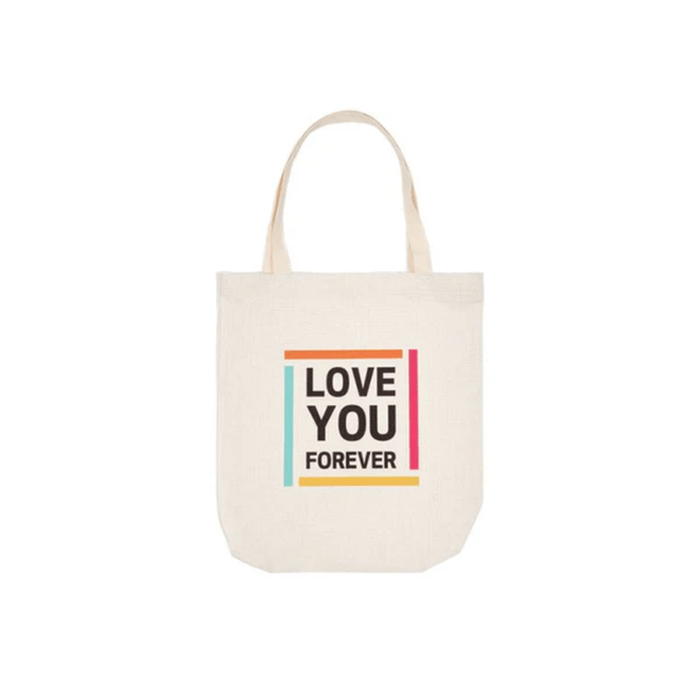 Linen tote bag