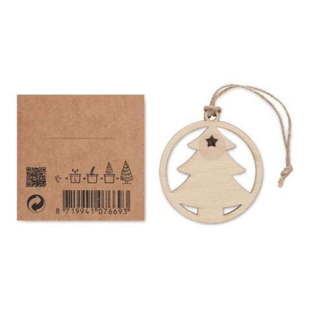 Wooden shape hanger