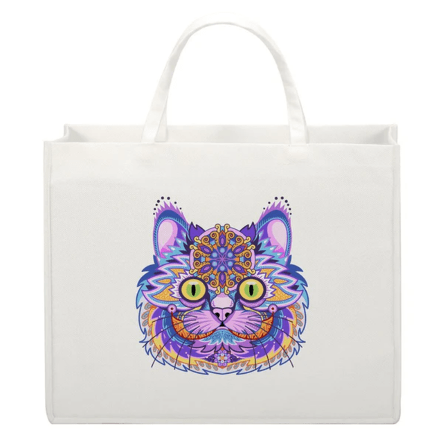Linen tote bag