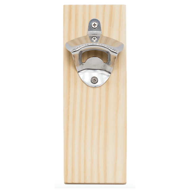 Bottle Opener - Wall Mountable Bottle Opener with Magnet