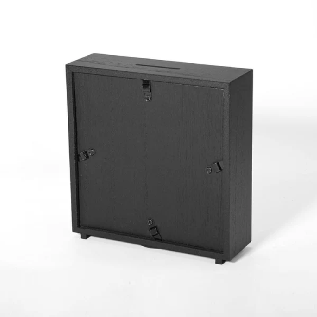 6.5" X 6.5" Shadow Money Bank Box
