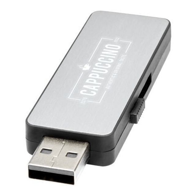White Light-Up USB stick
