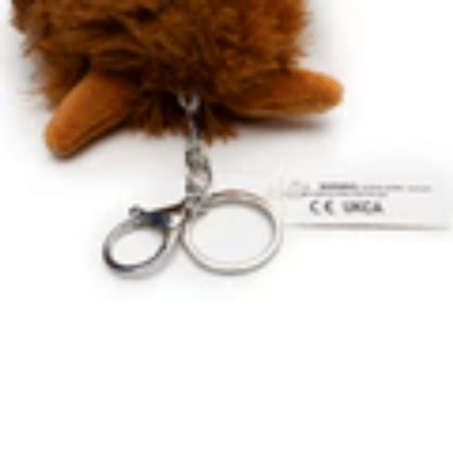 Highland Cow Plush Keyring
