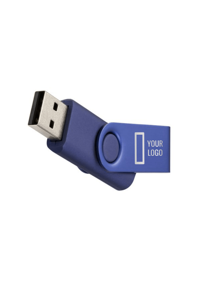 Rotate-metallic 4GB USB flash drive