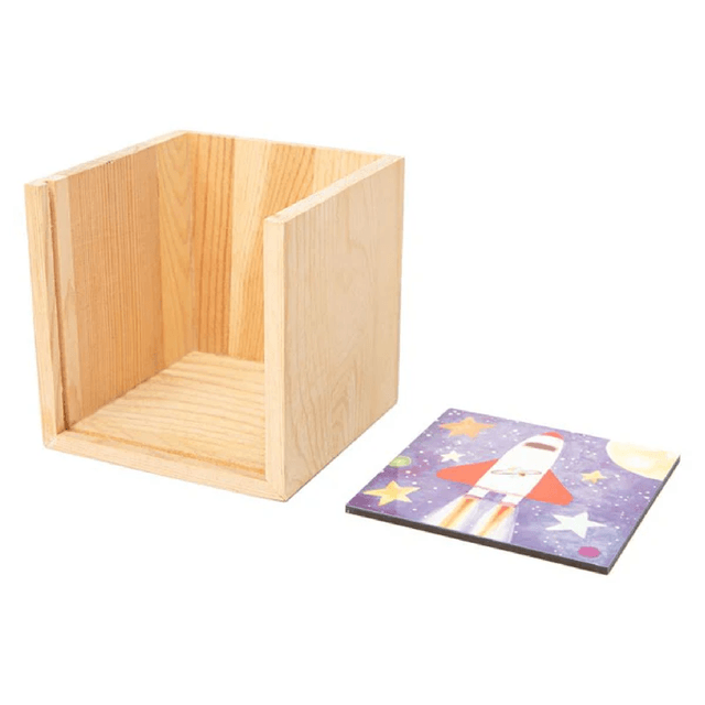Wooden Pencil Pot
