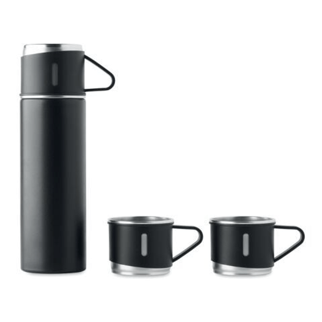 Double wall bottle and cup set