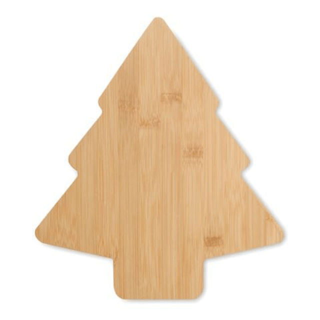 Christmas tree serving tray