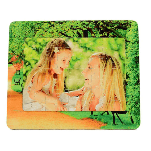 63pcs Cardboard Jigsaw Puzzle w/stand