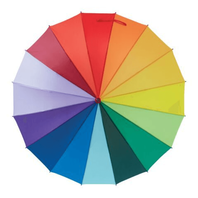27 inch rainbow umbrella