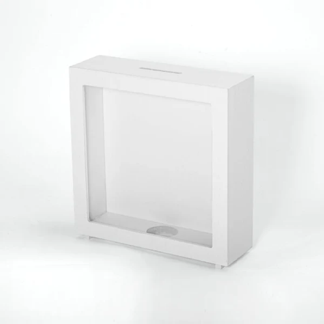 6.5" X 6.5" Shadow Money Bank Box