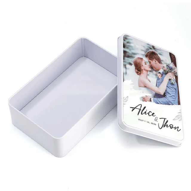 Rectangle Metal Tin