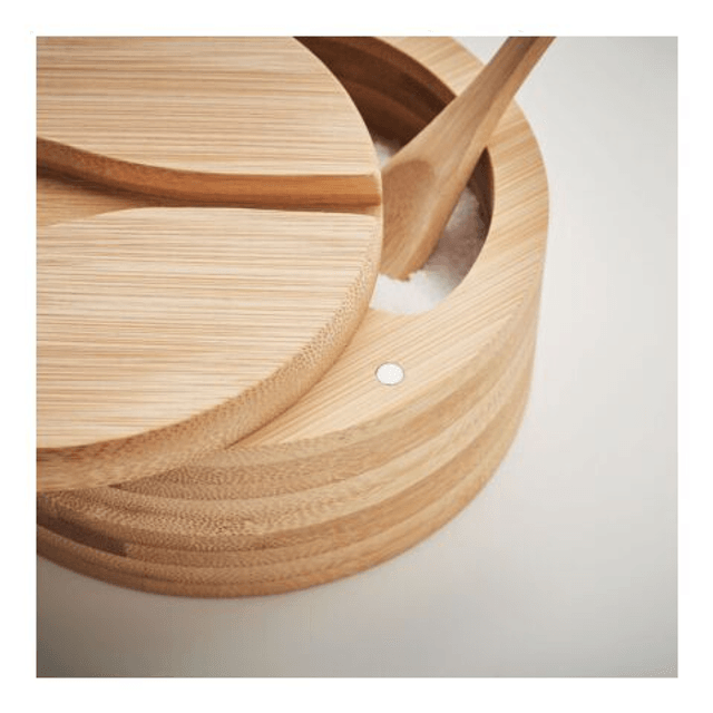 Salt and pepper bamboo box