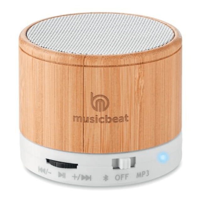 Round Bamboo 4.2 wireless speaker