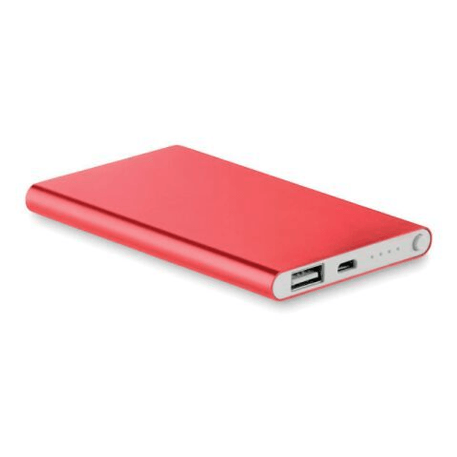 Flat power bank 4000 mAh