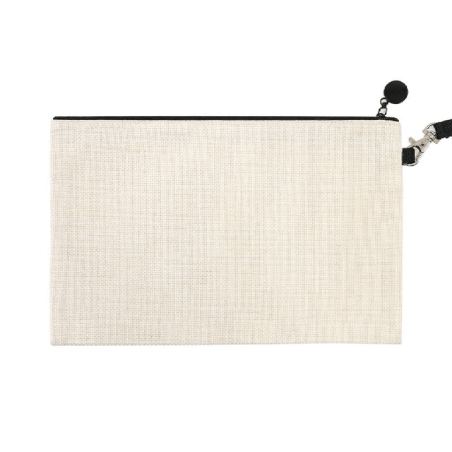 Linen Cosmetic Pouch