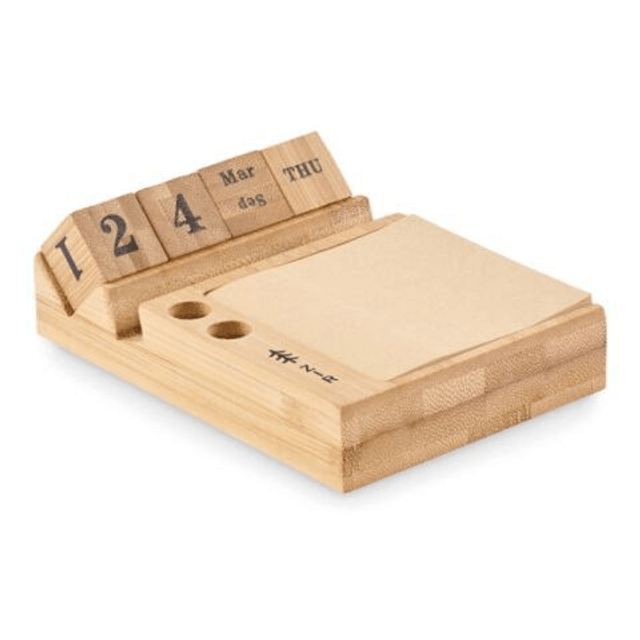 Bamboo desktop calendar