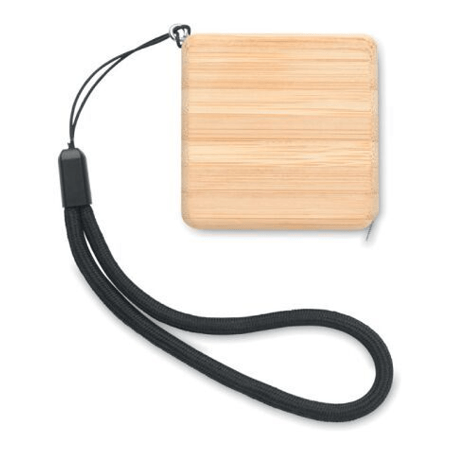 Measuring tape in bamboo 1m