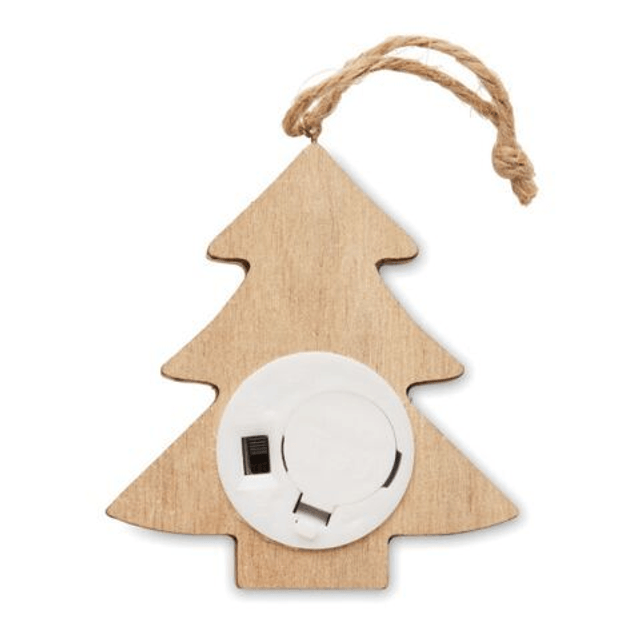 Wooden weed tree with lights