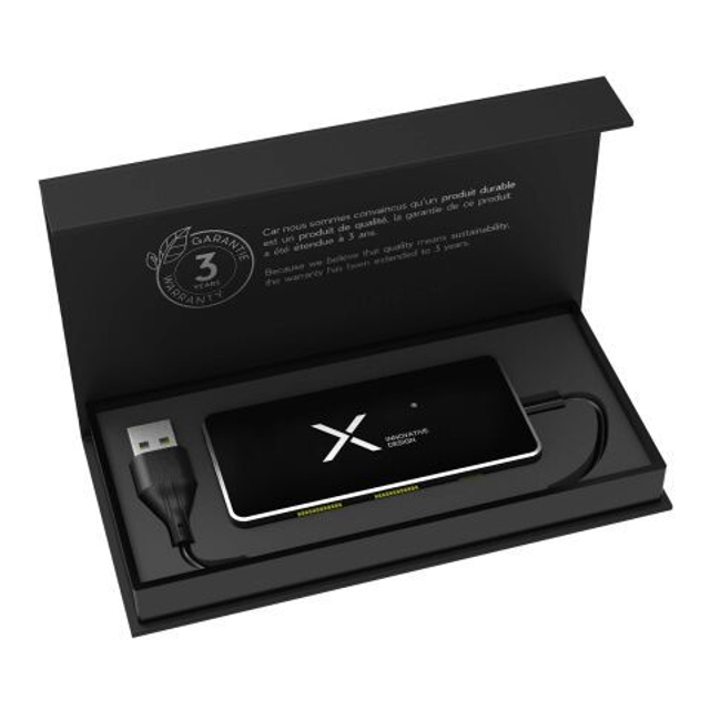 SCX.design H20 8-in-1 USB hub with dual input and 6-ports