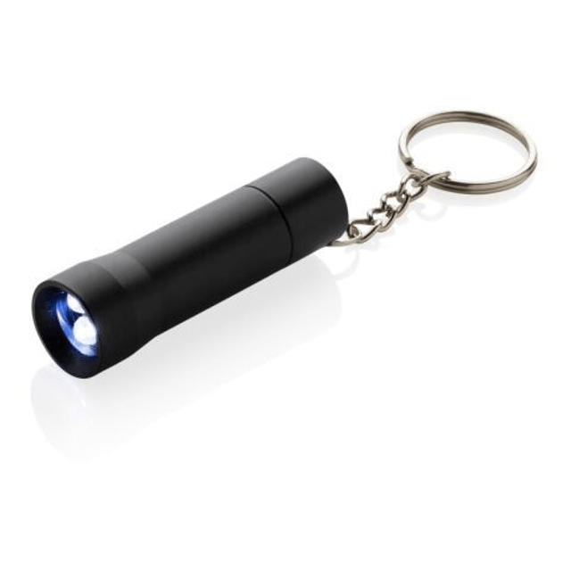 Flash RCS recycled aluminium keychain torch