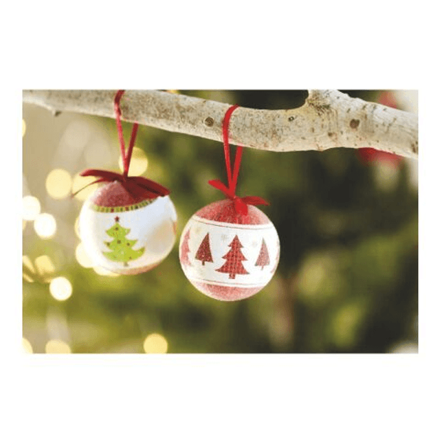 Christmas bauble in gift box