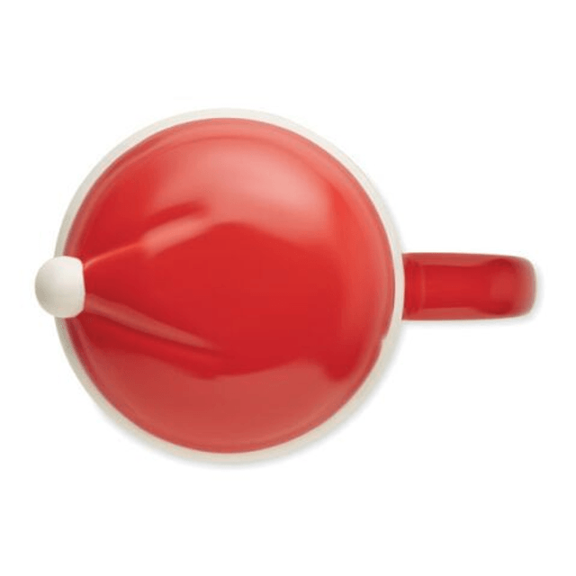 Santa ceramic mug with lid (370 ml)