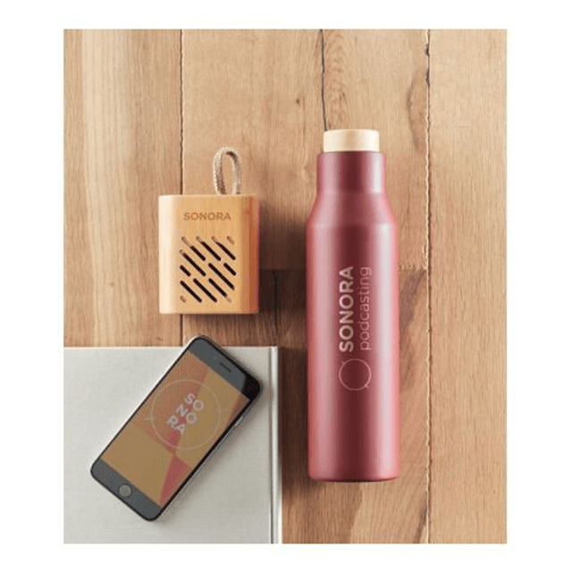 Pocket 3W bamboo wireless speaker