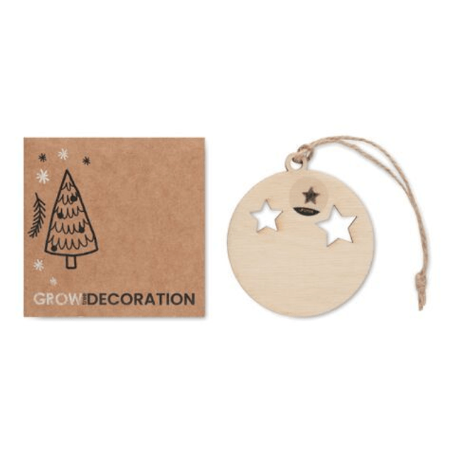 Wooden shape hanger