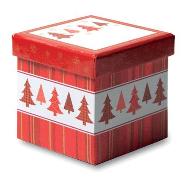 Christmas bauble in gift box