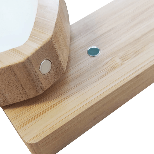 Revolving Magnetic Frame - Bamboo/MDF