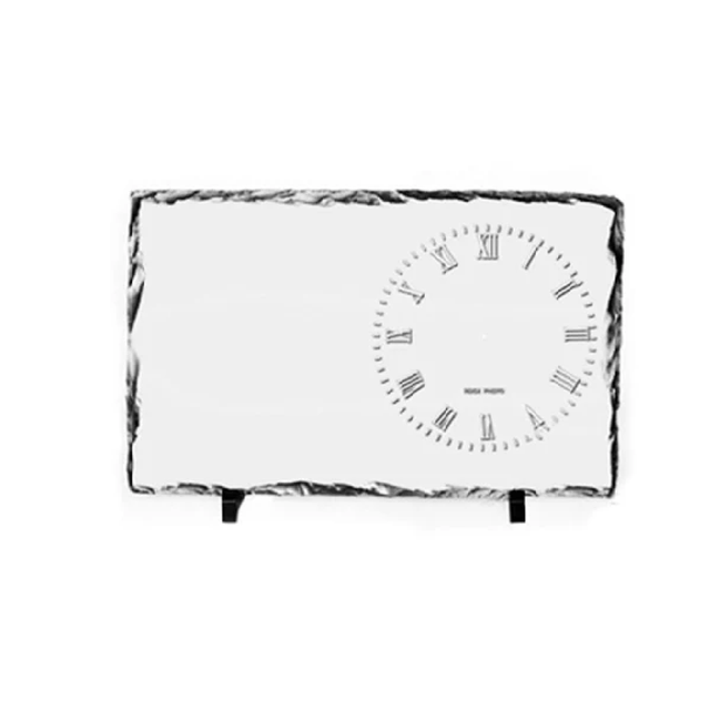 Photo Rock Slate Clock