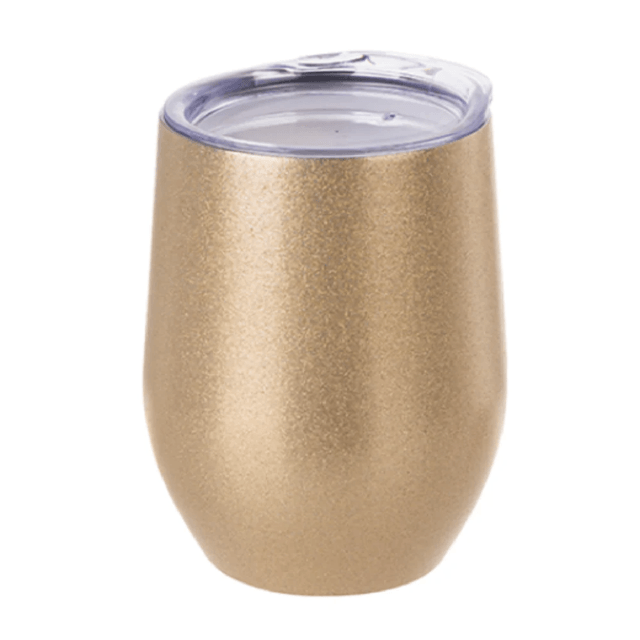 Stemless Wine Glasses With Lid (12oz)
