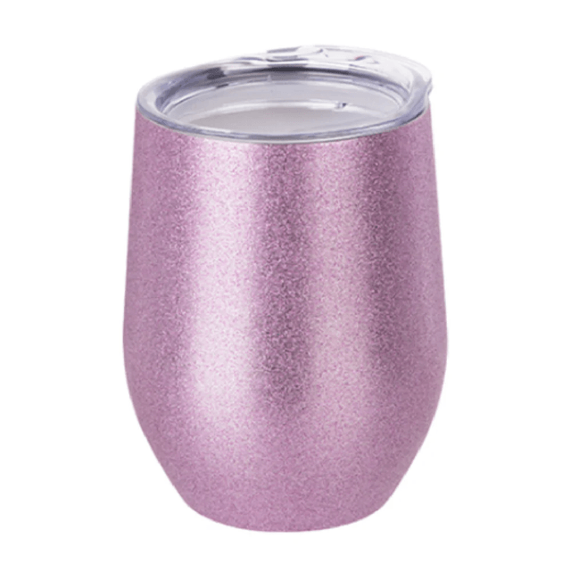 Stemless Wine Glasses With Lid (12oz)