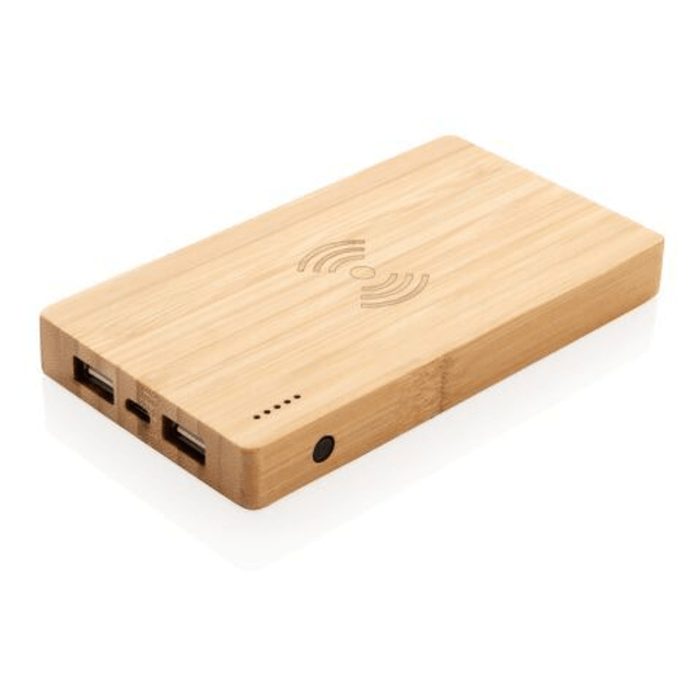 Bamboo 4.000 mAh wireless 5W Powerbank