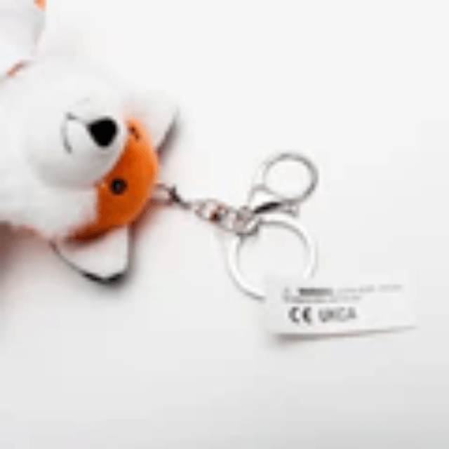 Fox Plush Keyring