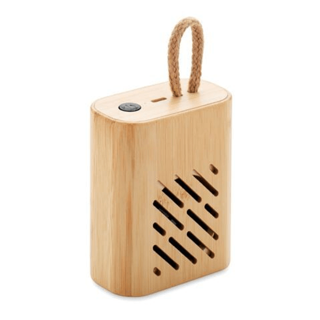 Pocket 3W bamboo wireless speaker