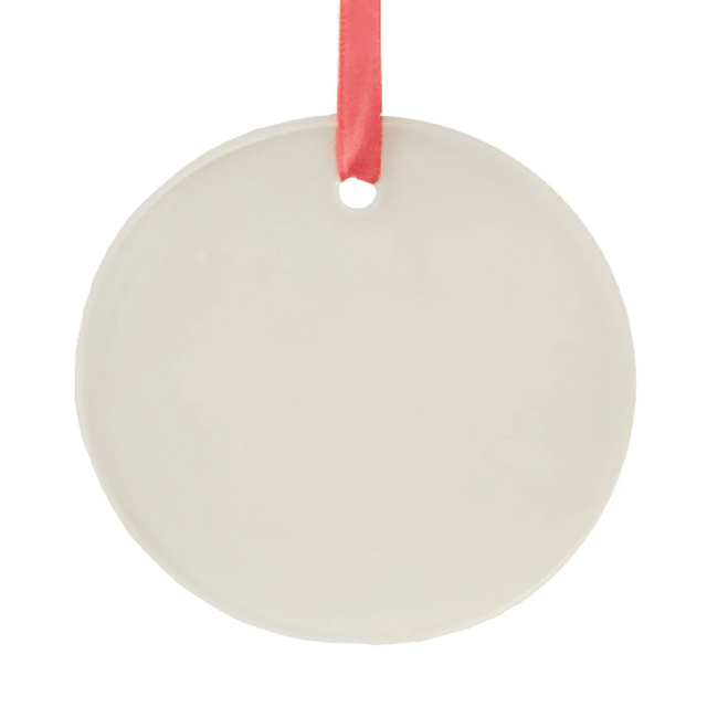 GLASS Ornament (Various Shapes)