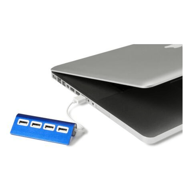 Aluminium USB hub Leo