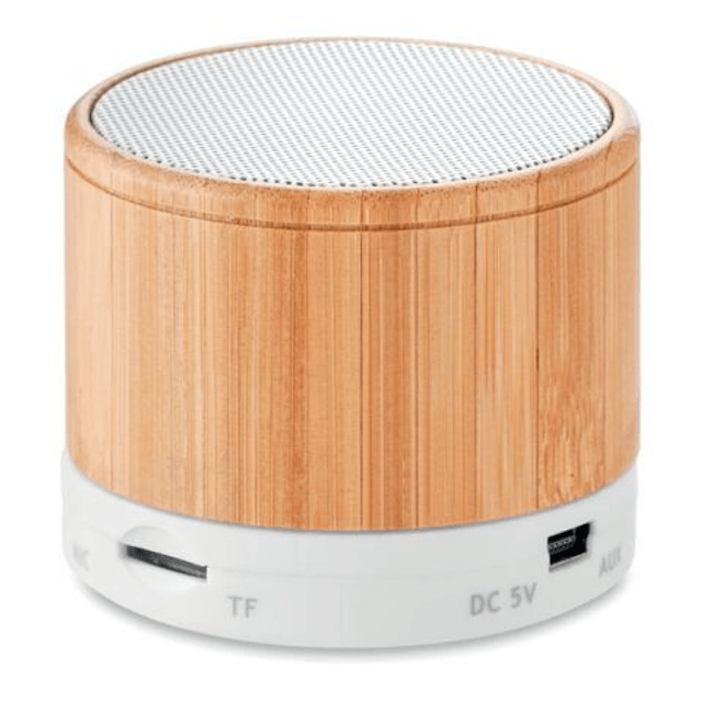 Round Bamboo 4.2 wireless speaker