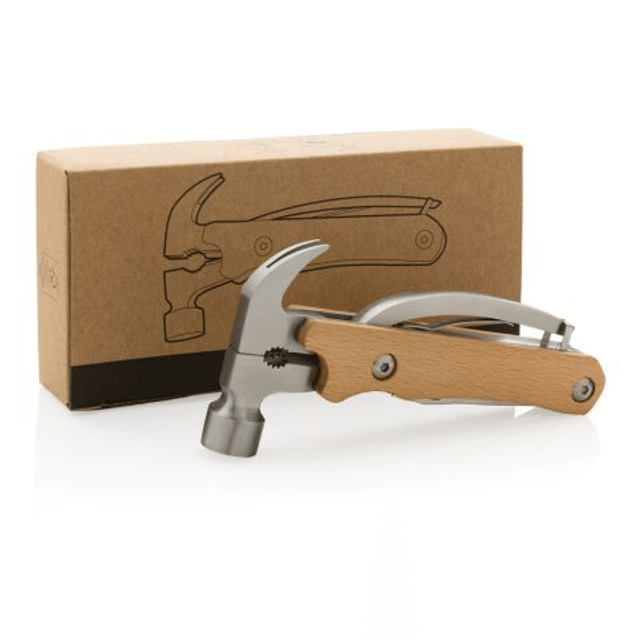 FSC® wooden multi-tool hammer