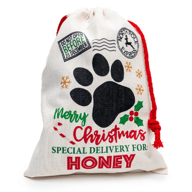 Linen Santa Sack (Various Sizes)