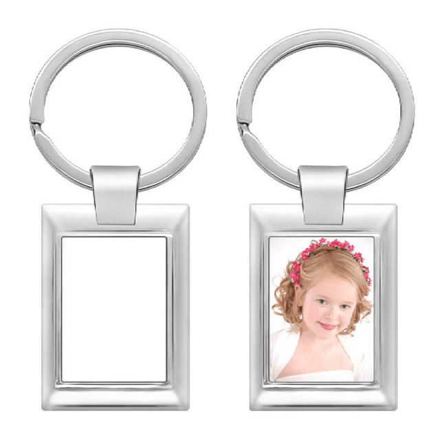Framed Metal Keyring