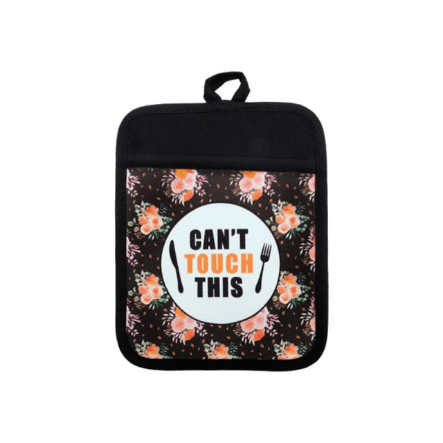 Pot Holder With Rubber Back