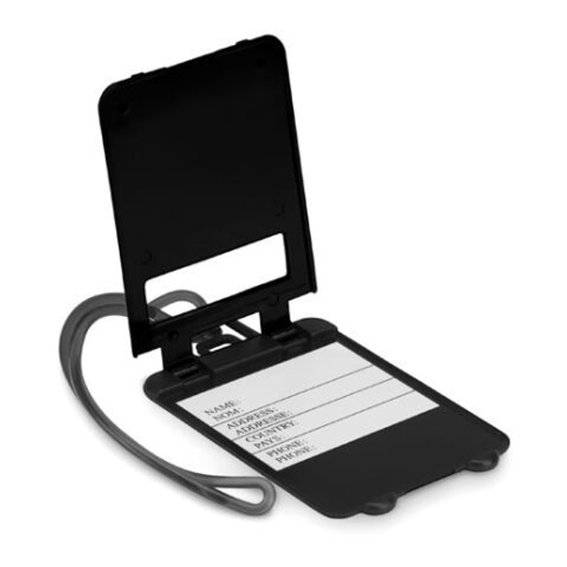 Luggage tags plastic
