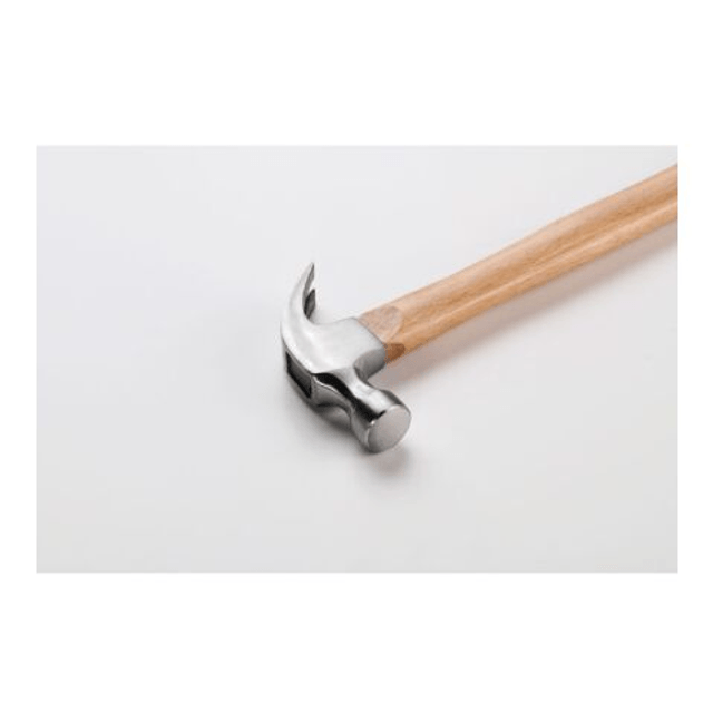 Wooden claw hammer