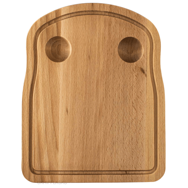 Small Grooved Egg Board with 2 Holes