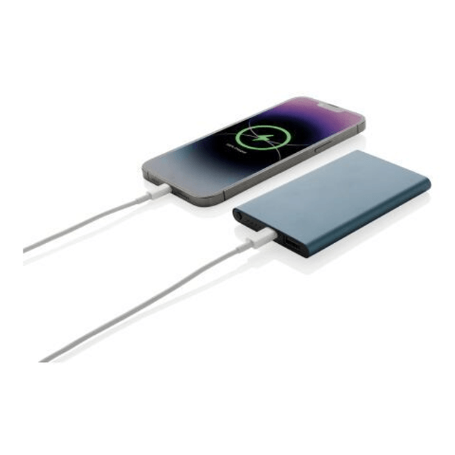 RCS recycled plastic/aluminum 4000 mah powerbank with type C