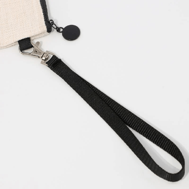 Linen Cosmetic Pouch