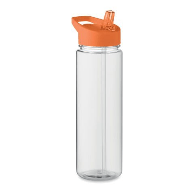 Sports RPET bottle with flip lid 650ml