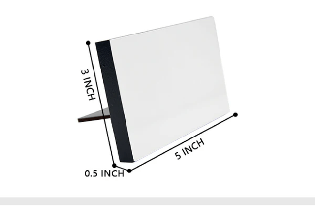 Desktop MDF Photo Panel 3 x 5 inch